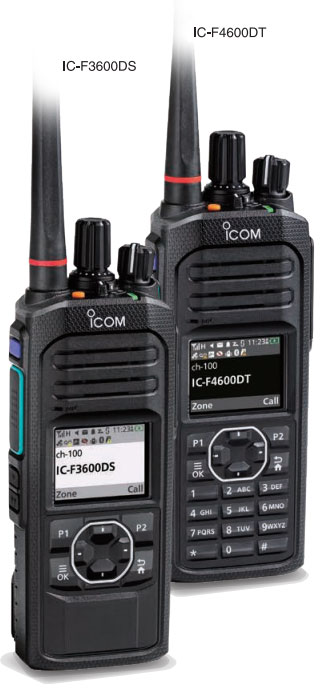 Цифровые радиостанции Icom IC-F3600D и IC-F4600D